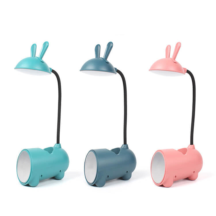 Cartoon Rabbit Touch Pen Table Lamp