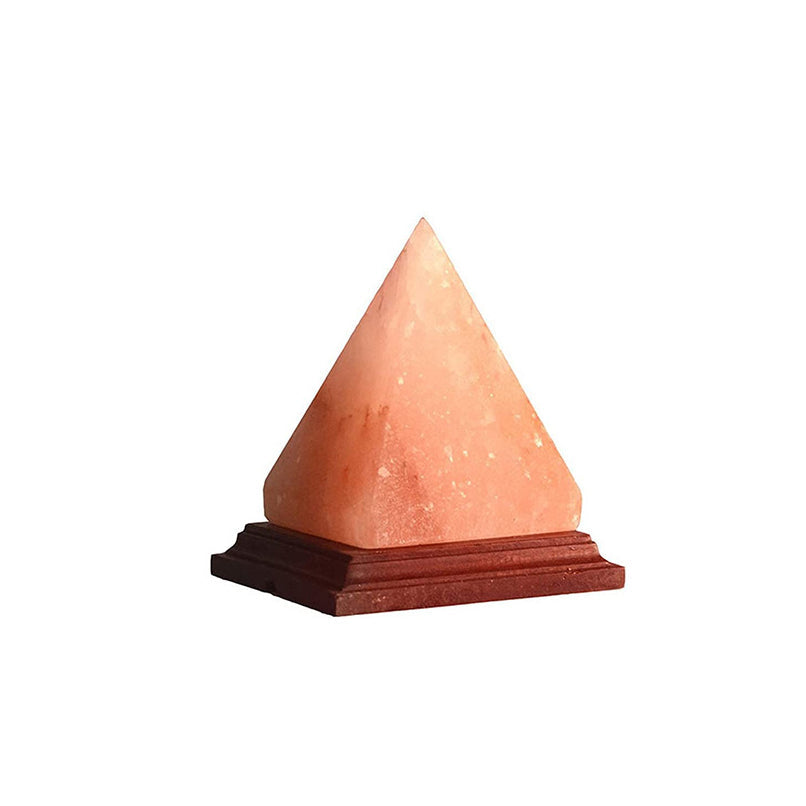 Himalayan Triangle Salt Table Lamp