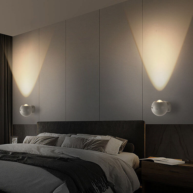 Round Rechargeable Eye Protection Wall Lamp