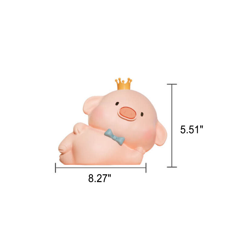 Cute Piggy Silicone Night Table Lamp