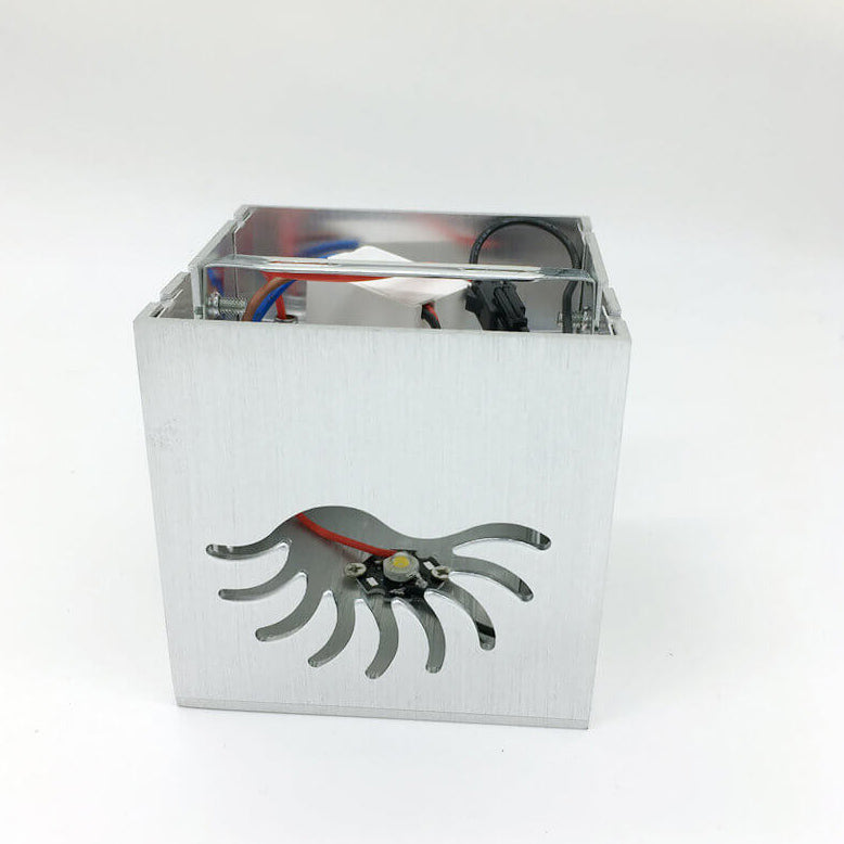 Square Aluminum Phoenix Tail Wall Lamp