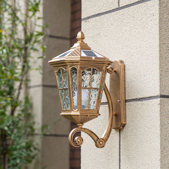 Lantern Aluminum Glass Patio Outdoor Light