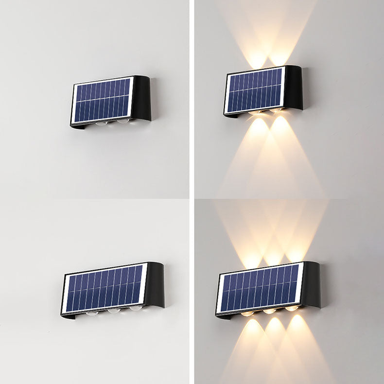 Rectangular ABS PMMA Patio Outdoor Light