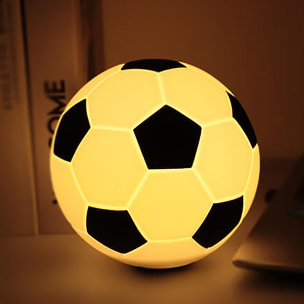Soccer Silicone Night Charging Table Lamp