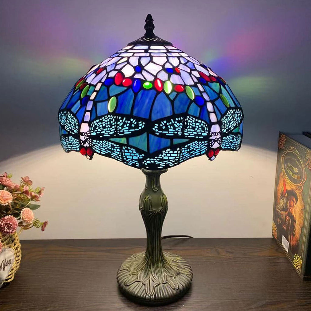 Alloy Stained Glass Table Lamp