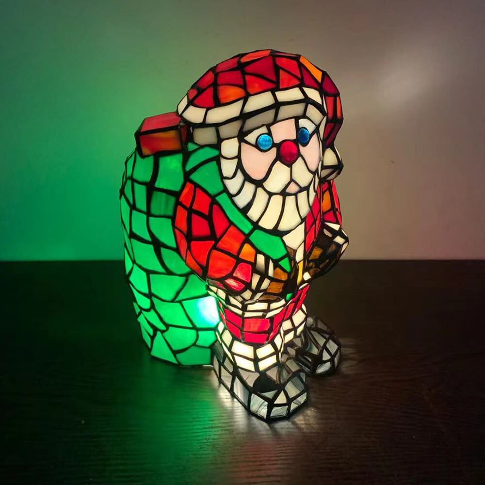 Animal Stained Glass Decorative Table Lamp