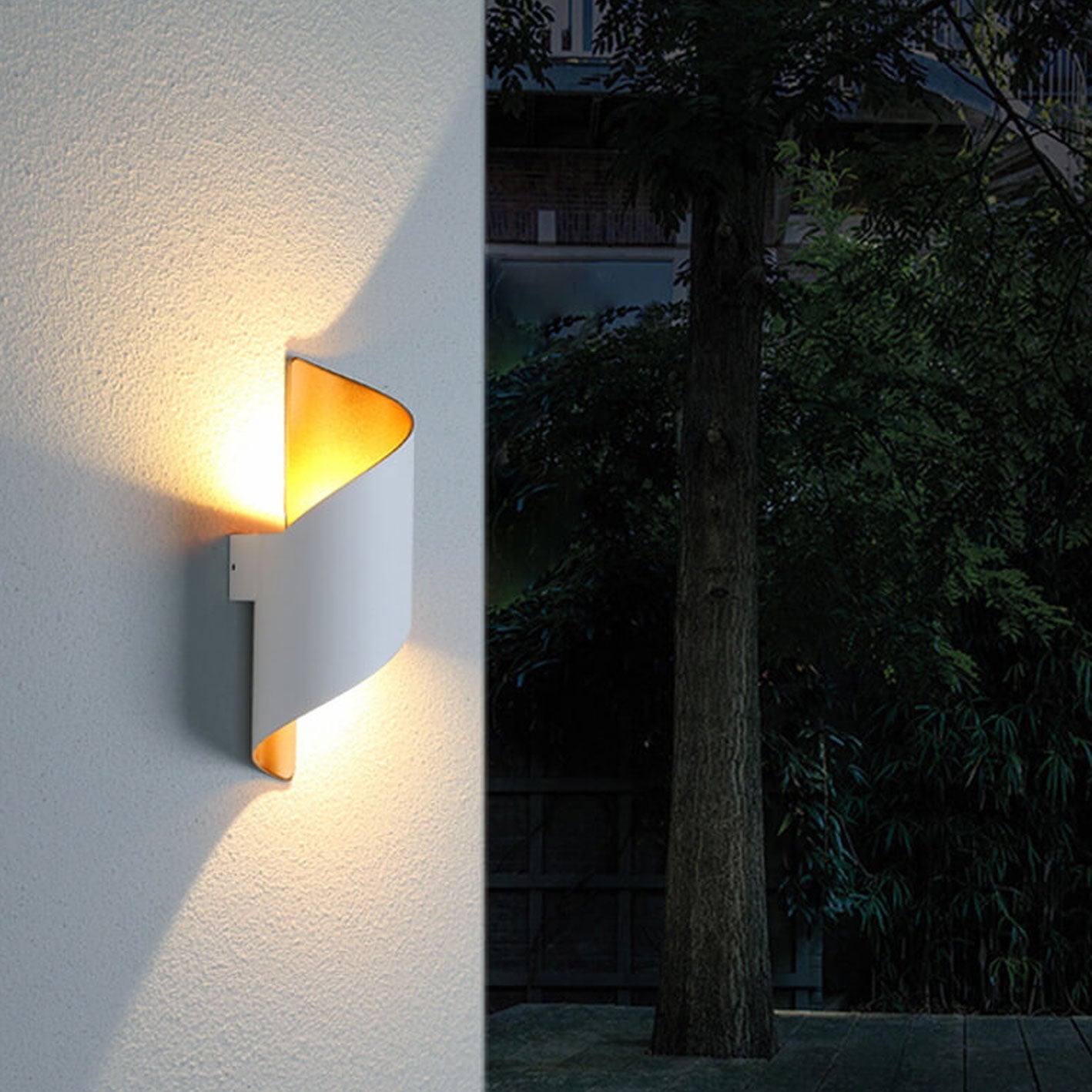 Aluminum Bending Column Outdoor Light