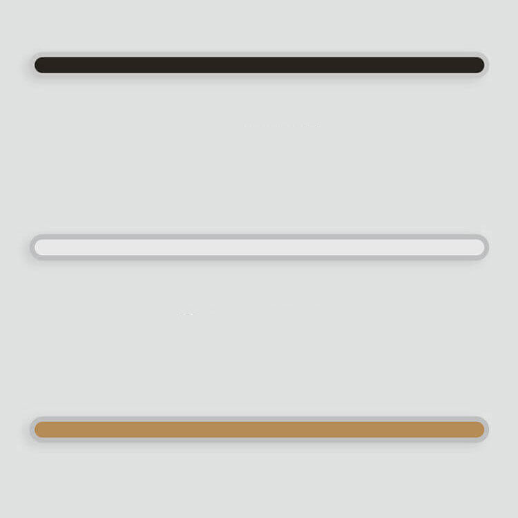 Long Bar Iron Acrylic Wall Lamp