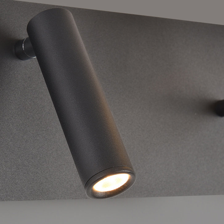 Iron Aluminum Fabric Cone Wall Lamp