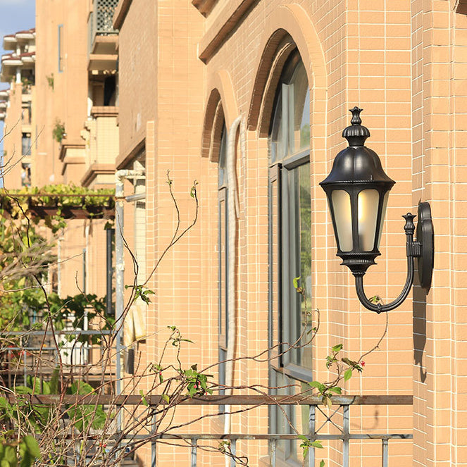 Round Aluminum Cylinder Garden Outdoor Light