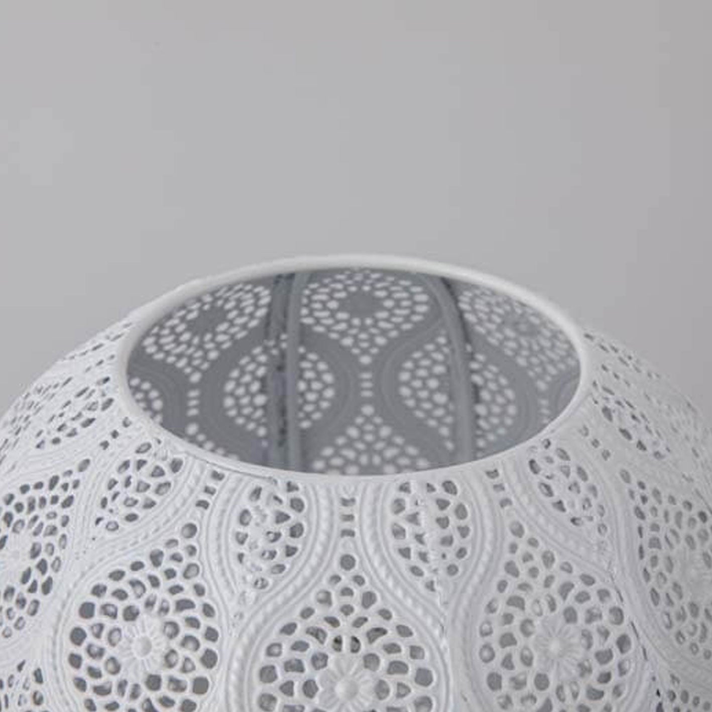 Spherical Metal Projection Decorative Table Lamp