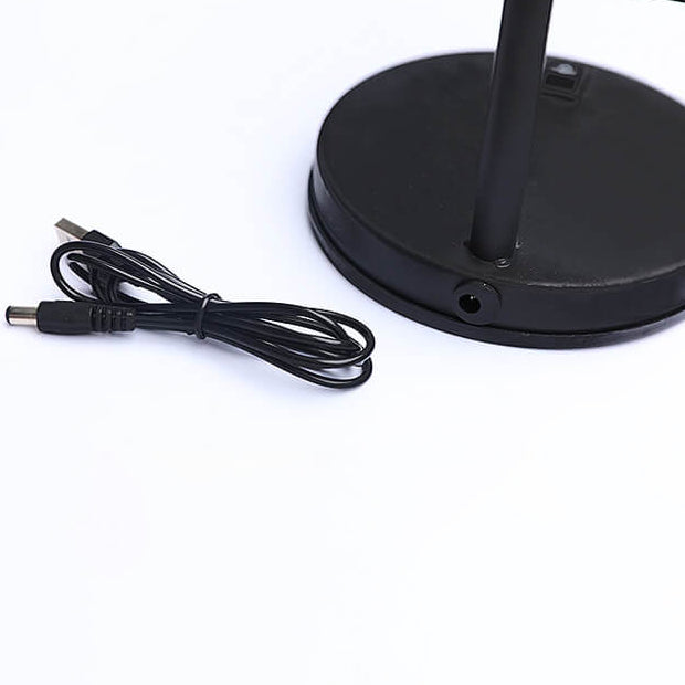 Decorative Diamond Iron Battery Table Lamp