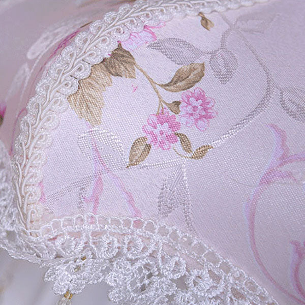 Fabric Lace Resin Table Lamp