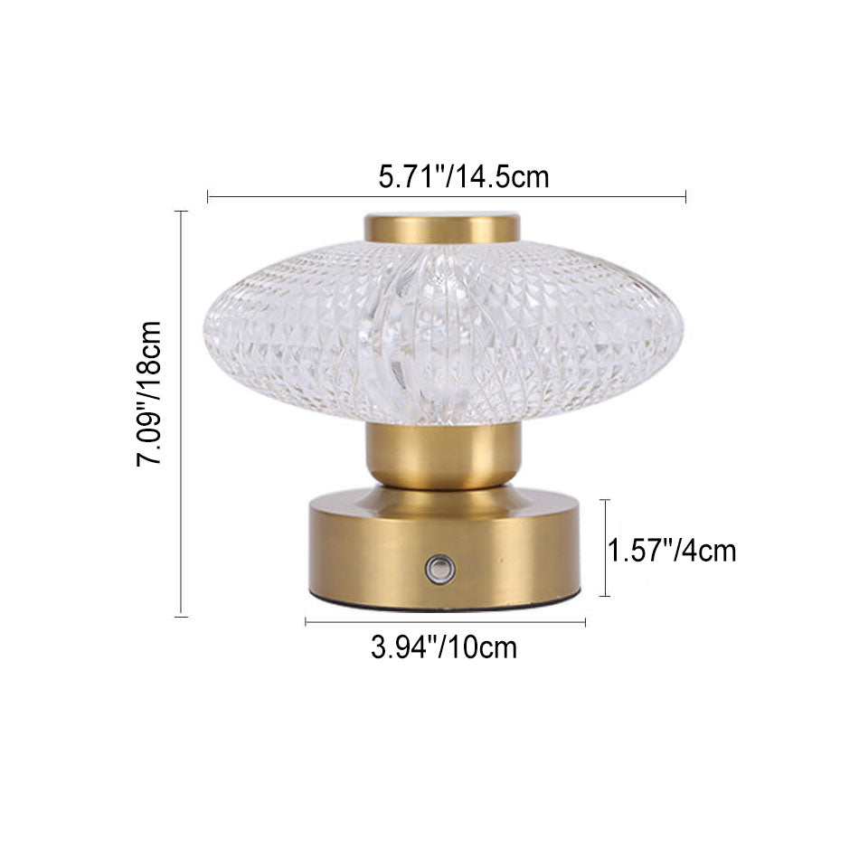 Mushroom Charging Acrylic Table Lamp
