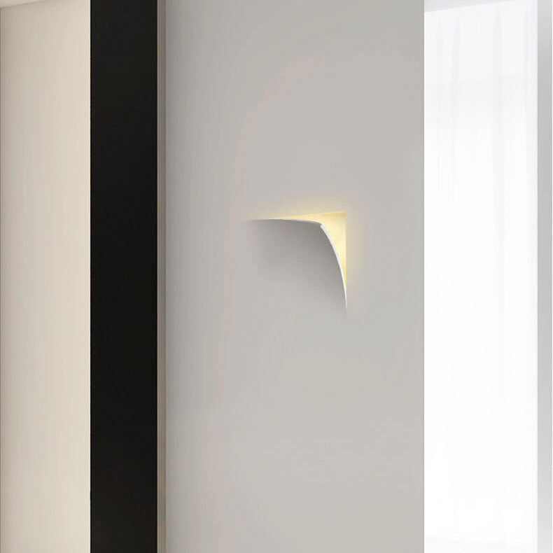 Square Flip Flop Recessed Wall Lamp