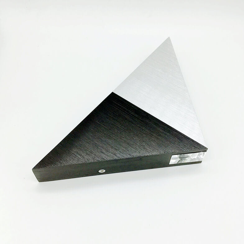 Aluminum Acrylic Stereo Triangle Wall Lamp