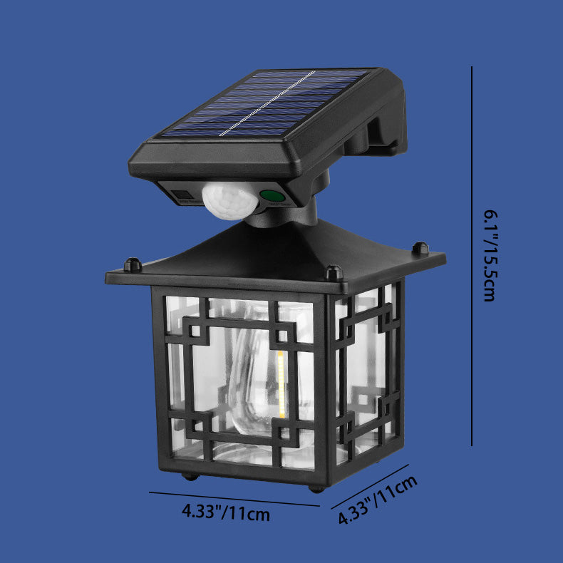 Cylinder Square ABS PS Outdoor Light
