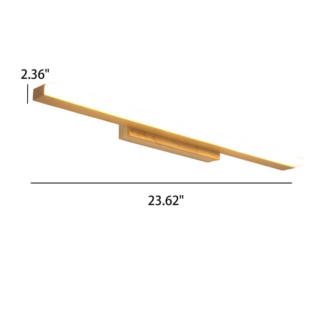 Log Strip Vanity Wall Lamp