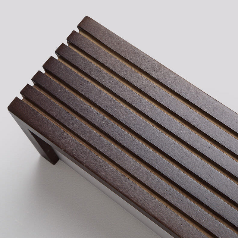 Walnut Square Bar Vanity Wall Lamp