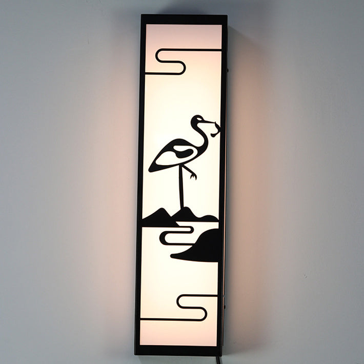 Crane Rectangle Patio Outdoor Light