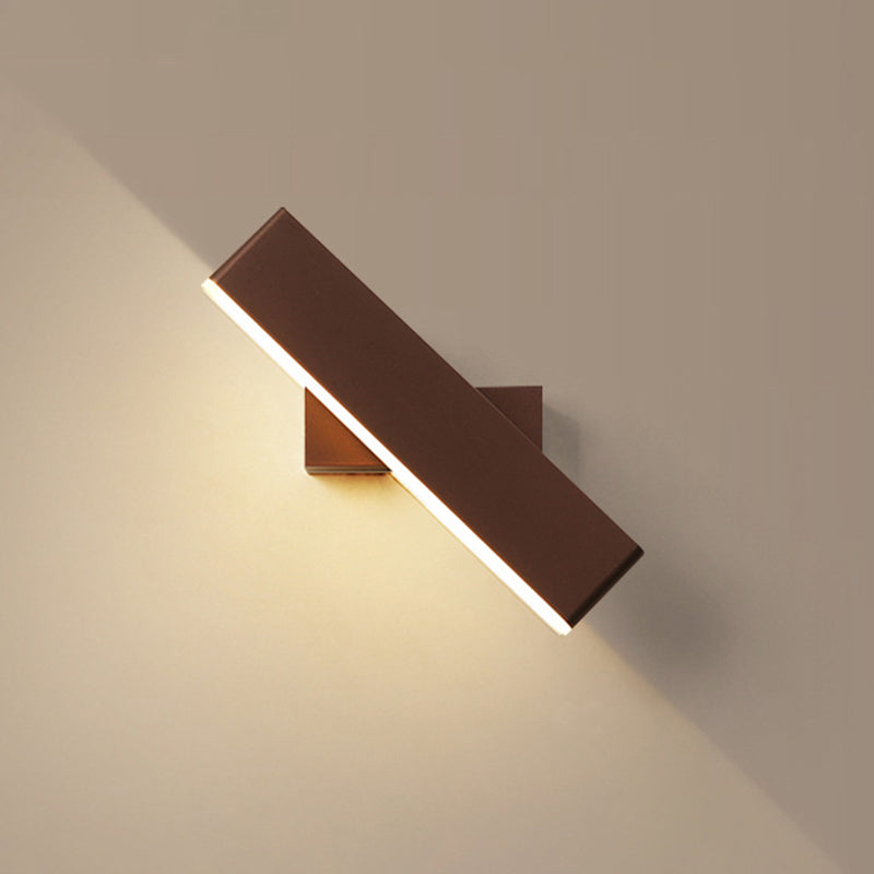 Rectangular Bar Aluminum Acrylic Wall Lamp