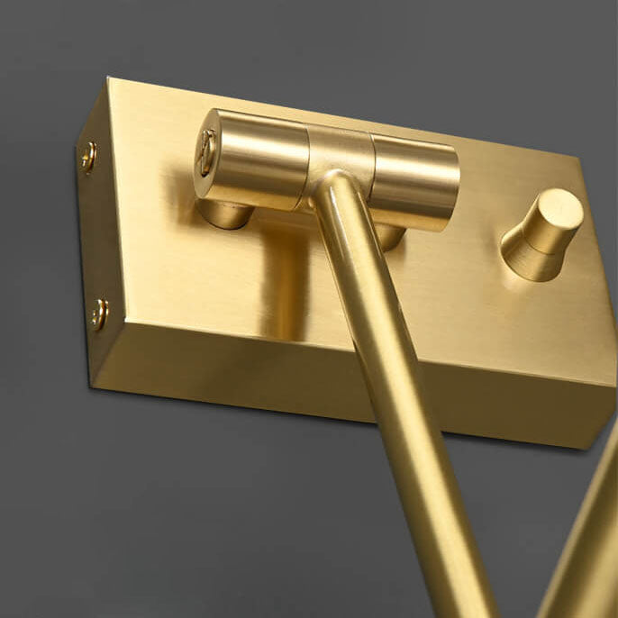 Copper Rotatable Eye Protection Wall Lamp