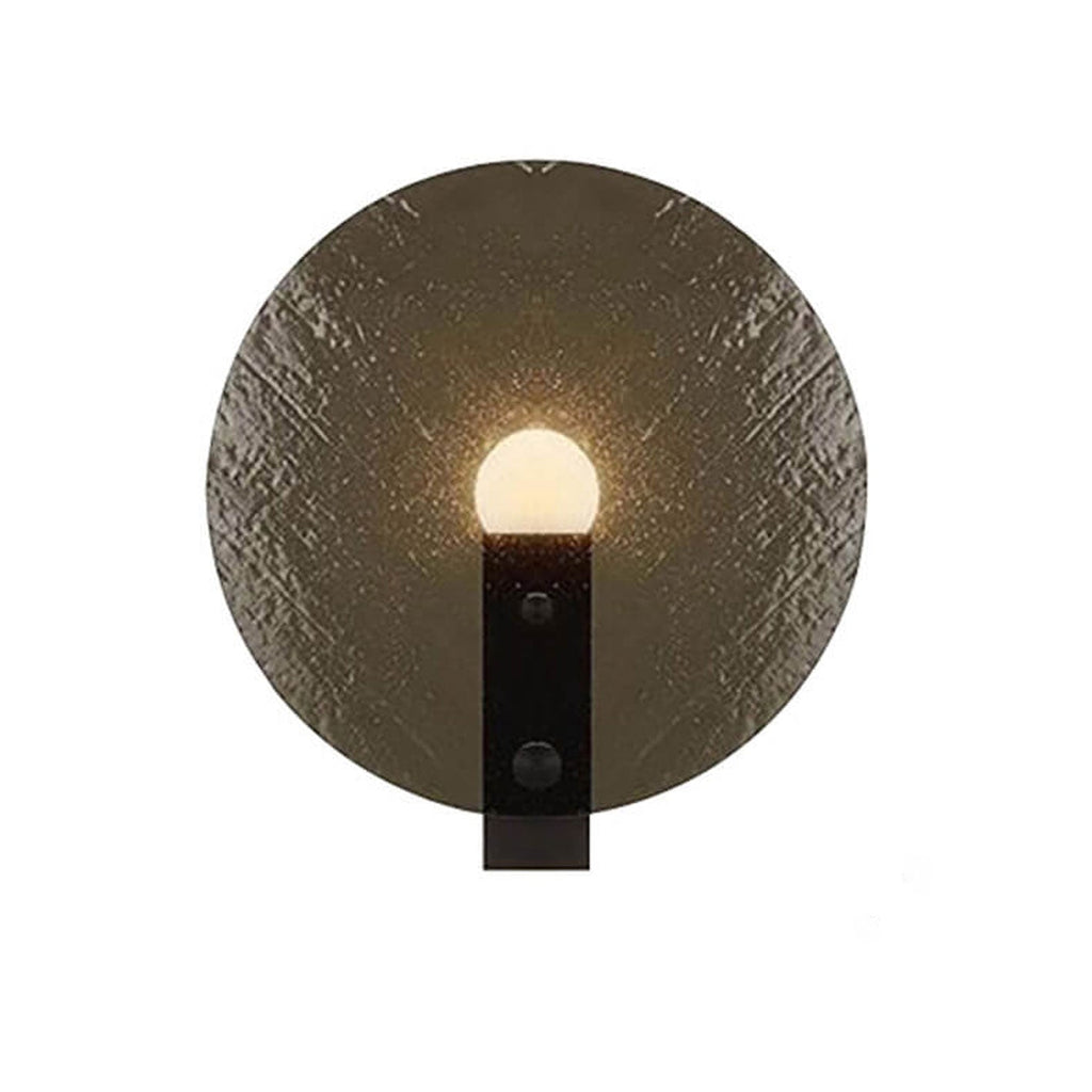 Round Frosted Glass Table Lamp