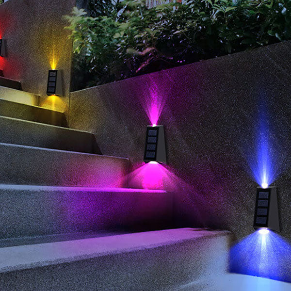 Trapezoid RGB Patio Outdoor Light