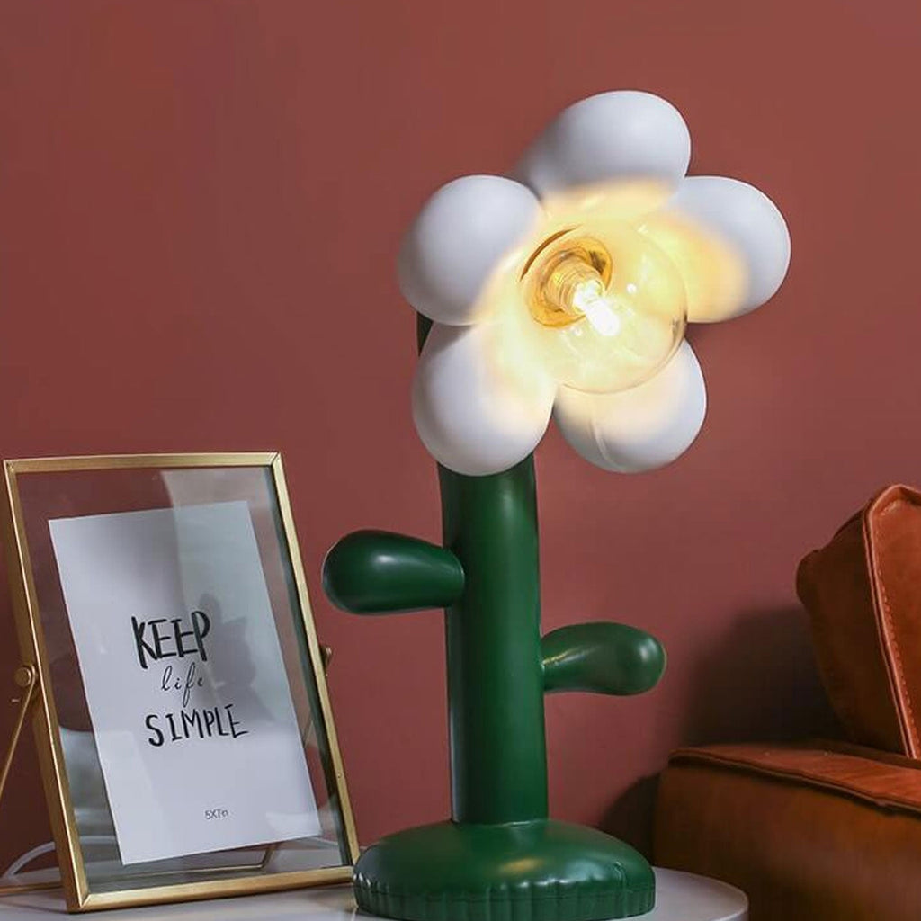Floral Greenery Table Lamp