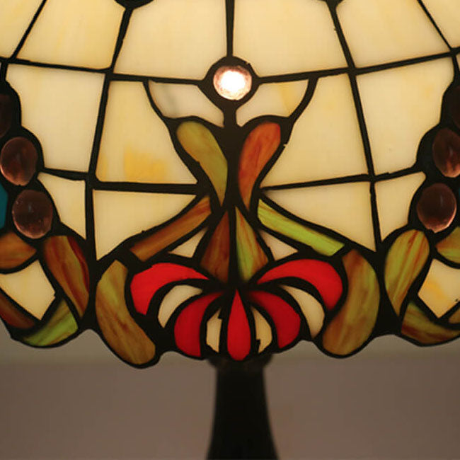 Baroque Gem Stained Glass Table Lamp