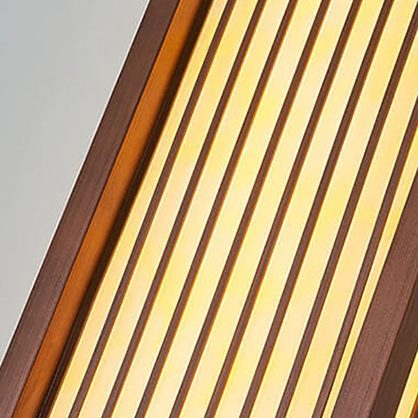 Rectangular Faux Marble Stainless Outdoor Light