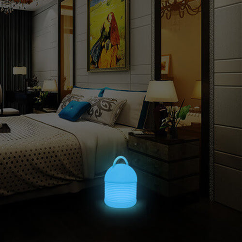 PE Portable Colorful Night Table Lamp