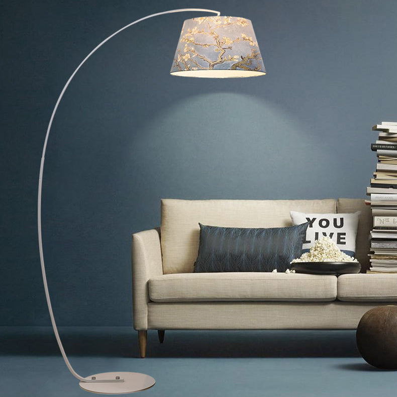 Modern Luxury Wrought Iron Floor Lamp