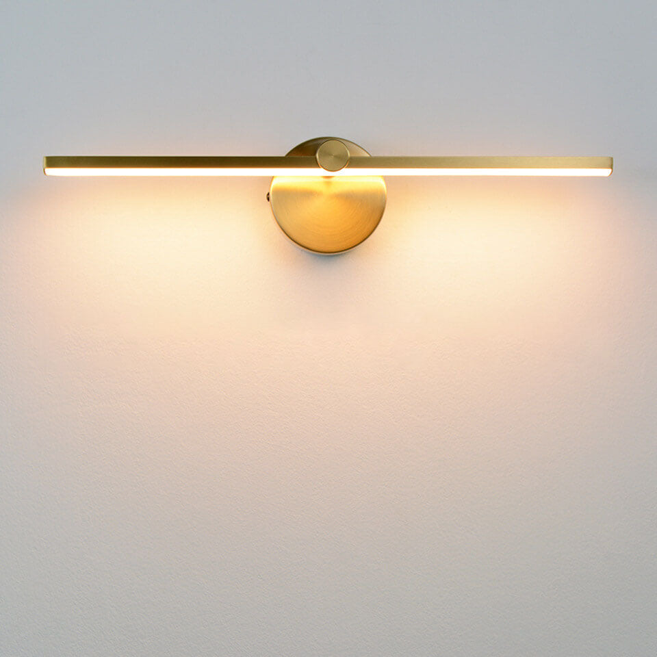 Aluminum Long Bar Switch Wall Lamp