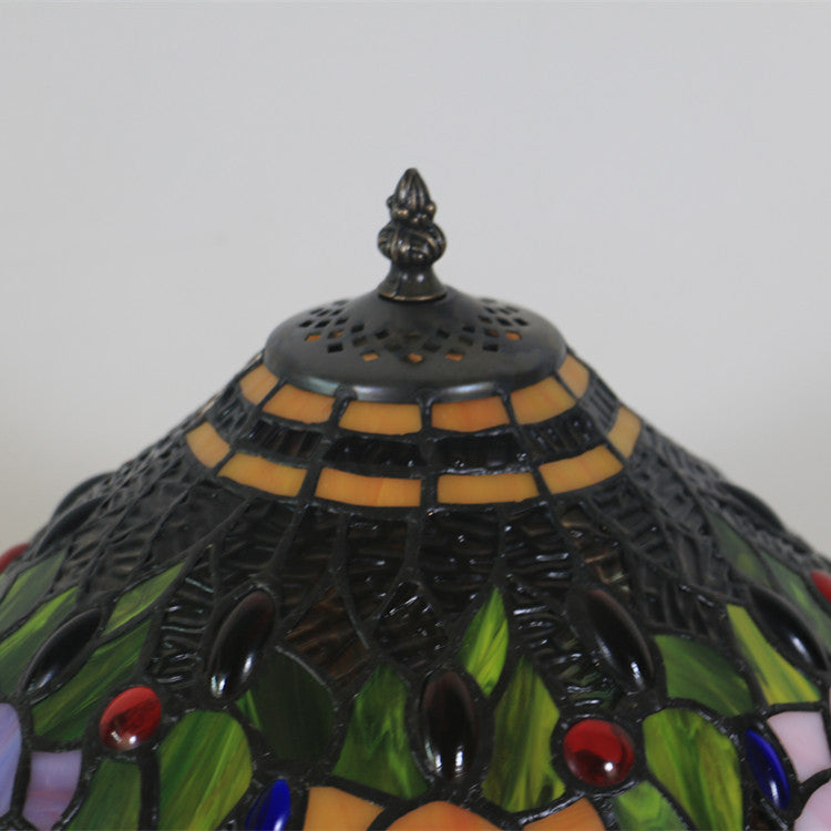 Bloom Floral Stained Glass Table Lamp