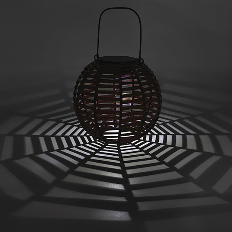 Round Iron Plastic Living Table Lamp