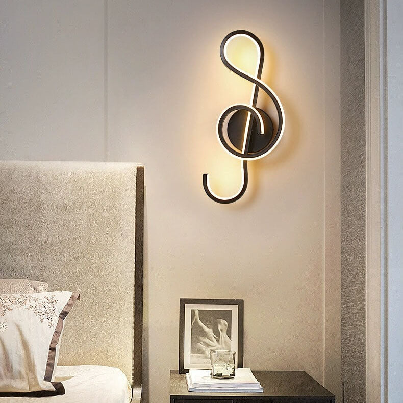 Music Note Soft Silicone Wall Lamp