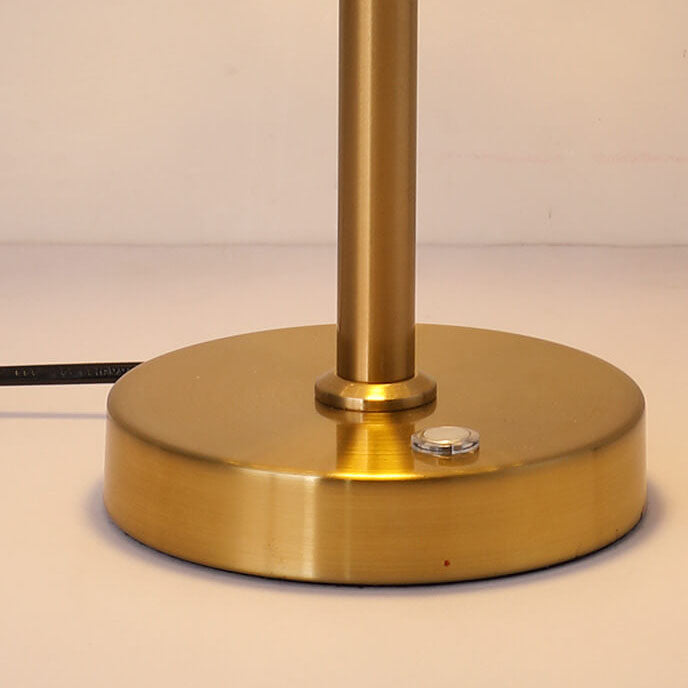 Crystal Glass Umbrella Table Lamp