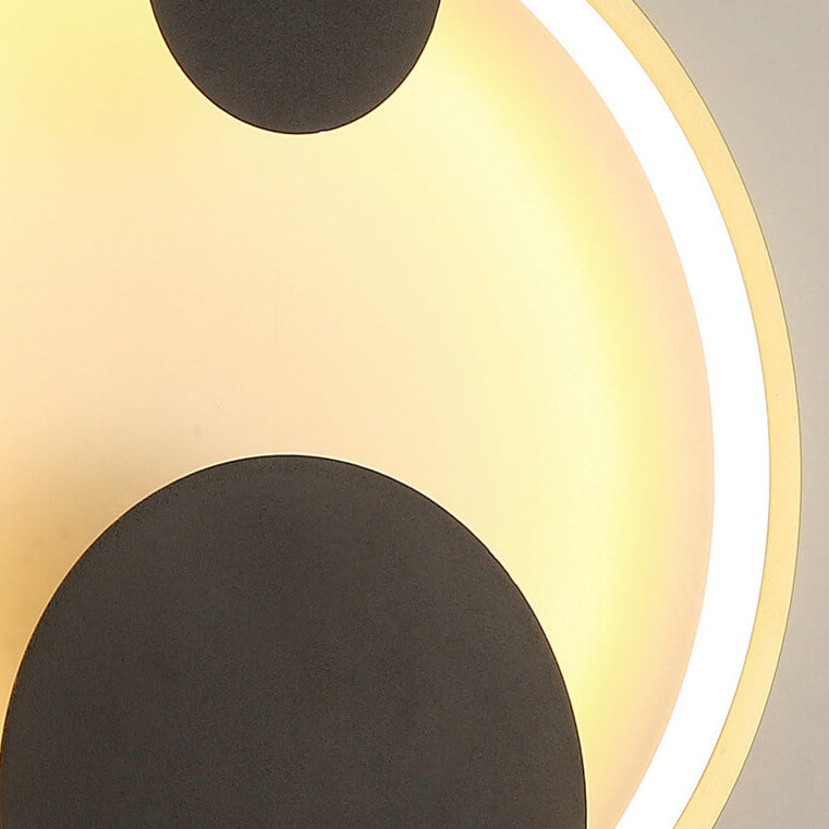 Oval Round Ring Wall Lamp