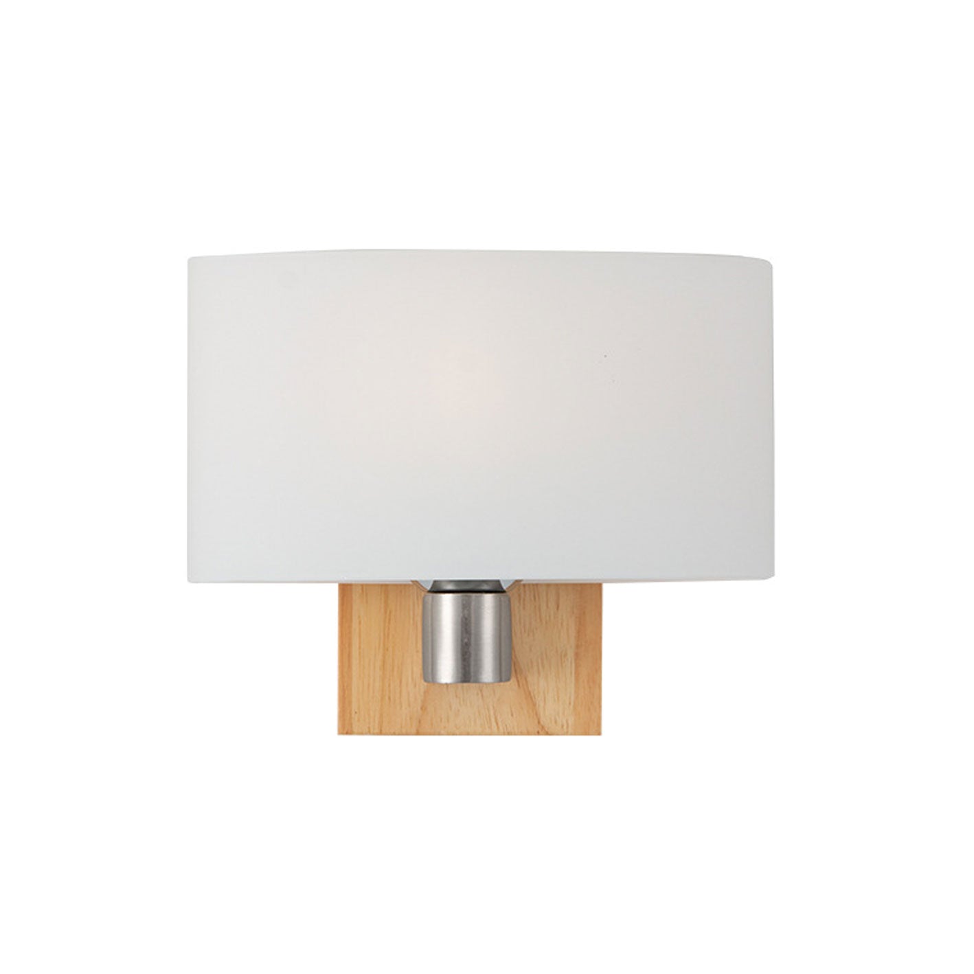 Solid Wood Glass Wall Lamp