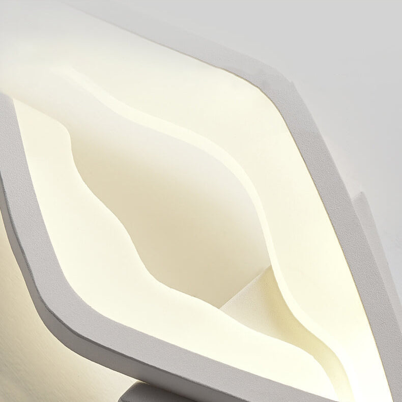Acrylic Flame Design Wall Lamp