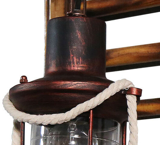 Kerosene Bamboo Weaving Outdoor Light