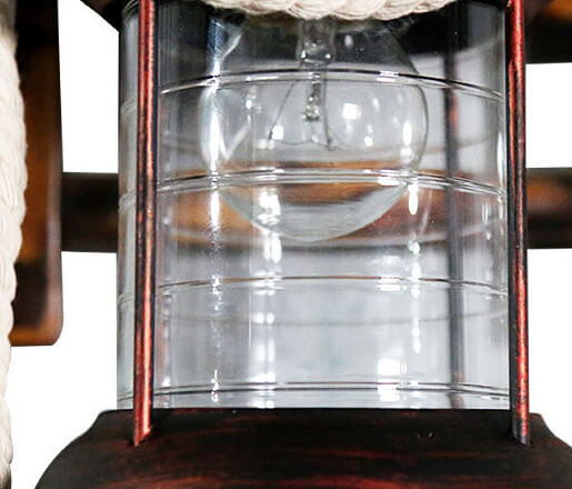 Kerosene Bamboo Weaving Outdoor Light