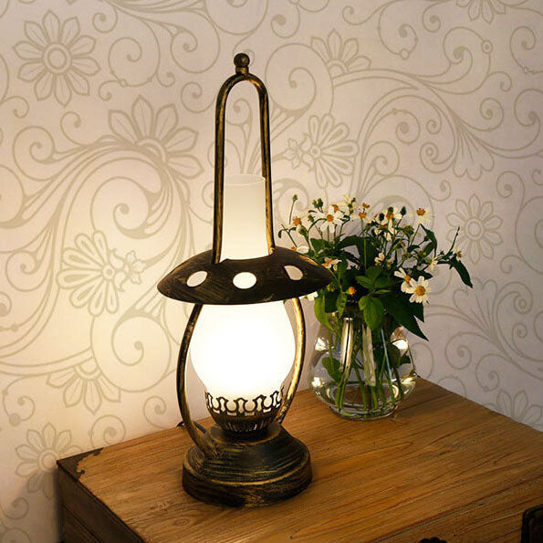 Antique Kerosene Oil Table Lamp