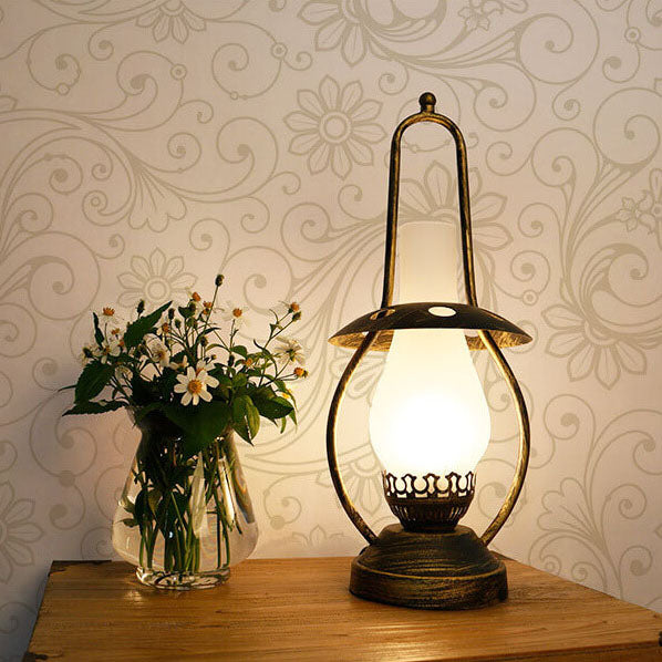 Antique Kerosene Oil Table Lamp