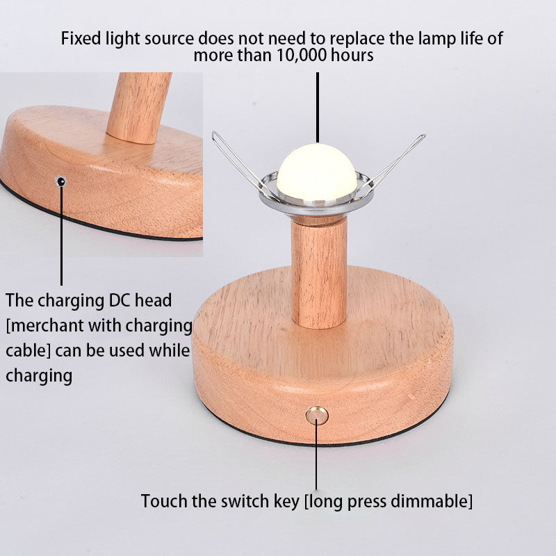 Iron Flower Shape Table Lamp