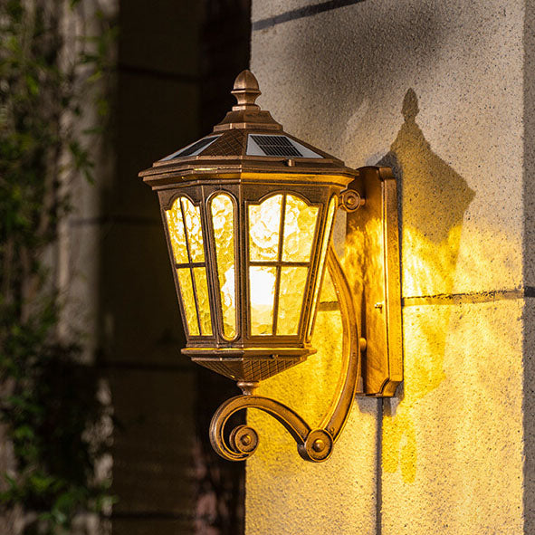 Lantern Aluminum Glass Patio Outdoor Light