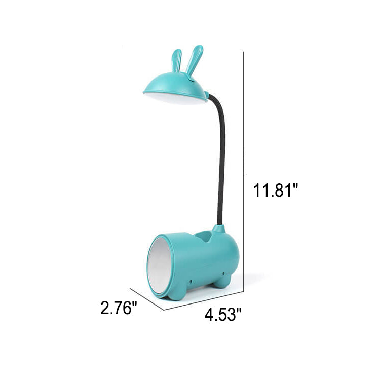 Cartoon Rabbit Touch Pen Table Lamp