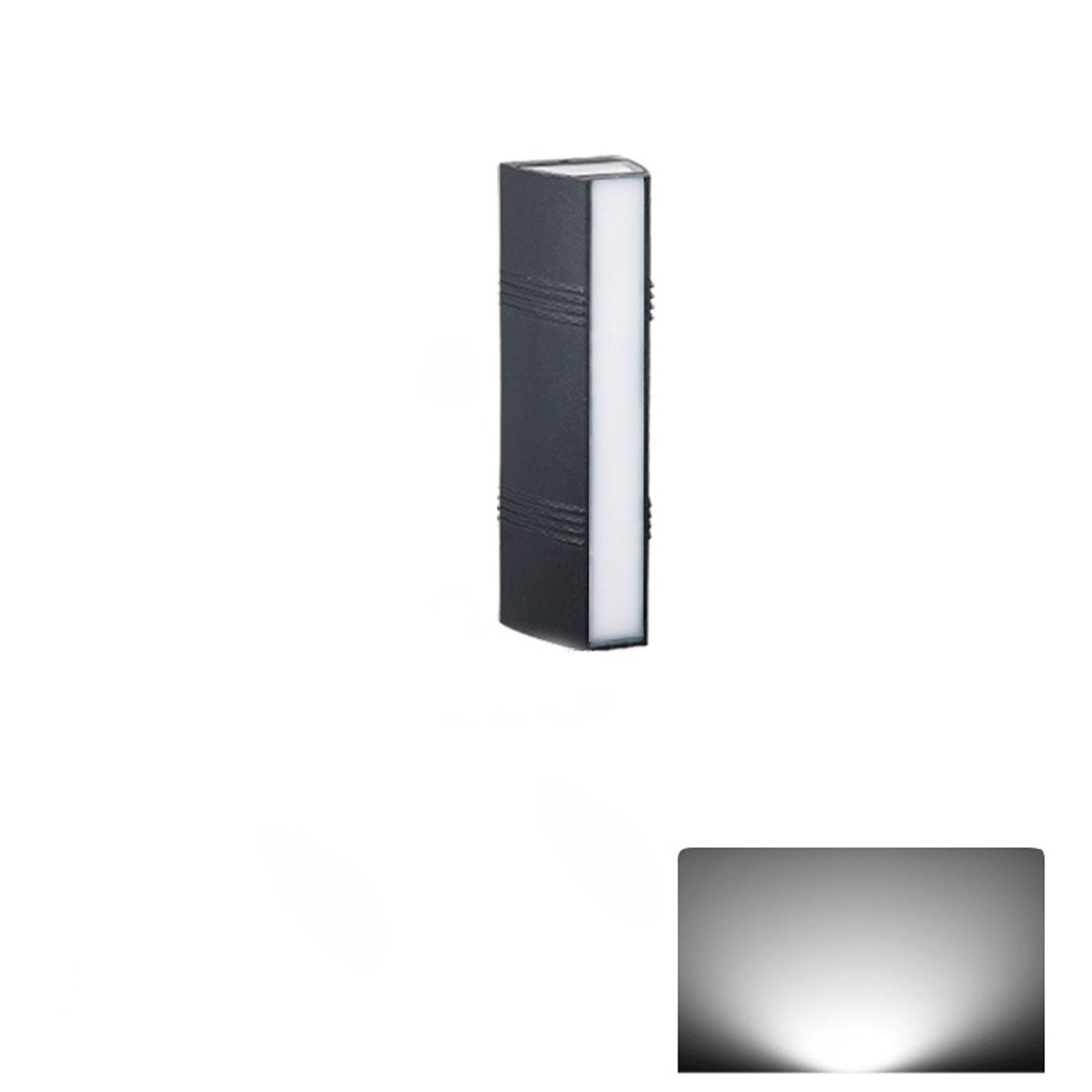 Rectangular Up Down Luminous Outdoor Light