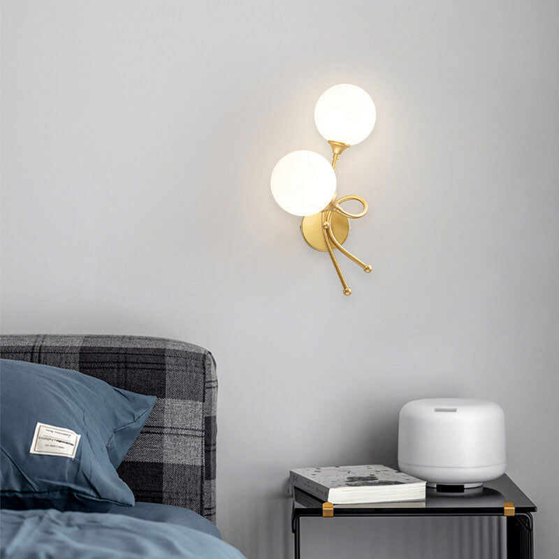Knot Shape Design 2-Light Wall Lamp